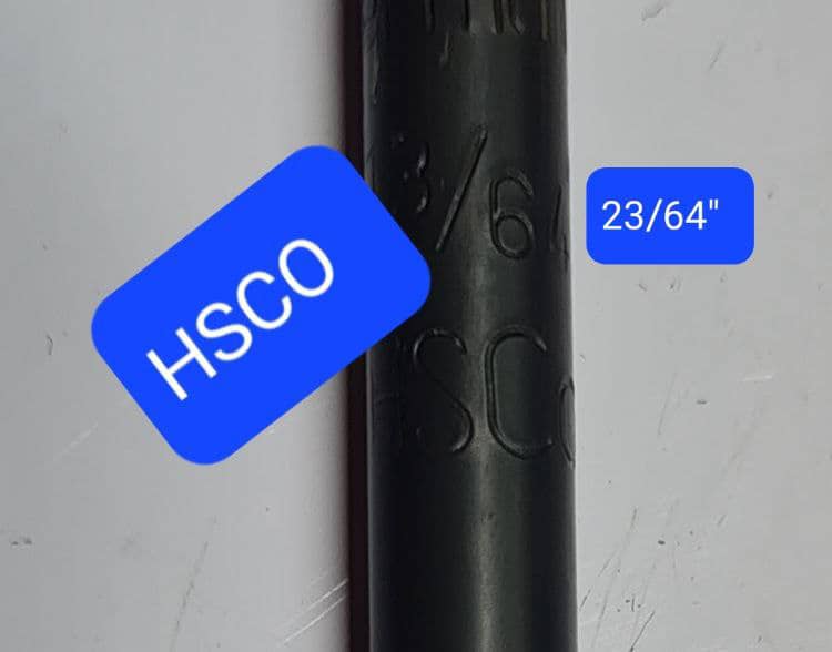 مته اعشاری سایز 23/64