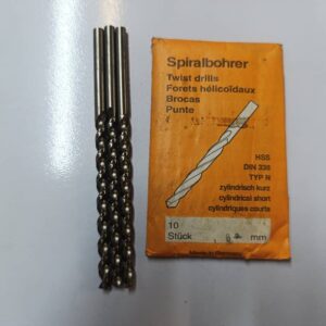 مته آلمانی سایز 6 HSS مته نرمال DIN 338